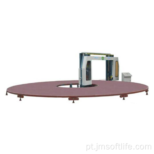 Máquina de corte plástica computadorizada de mesa redonda